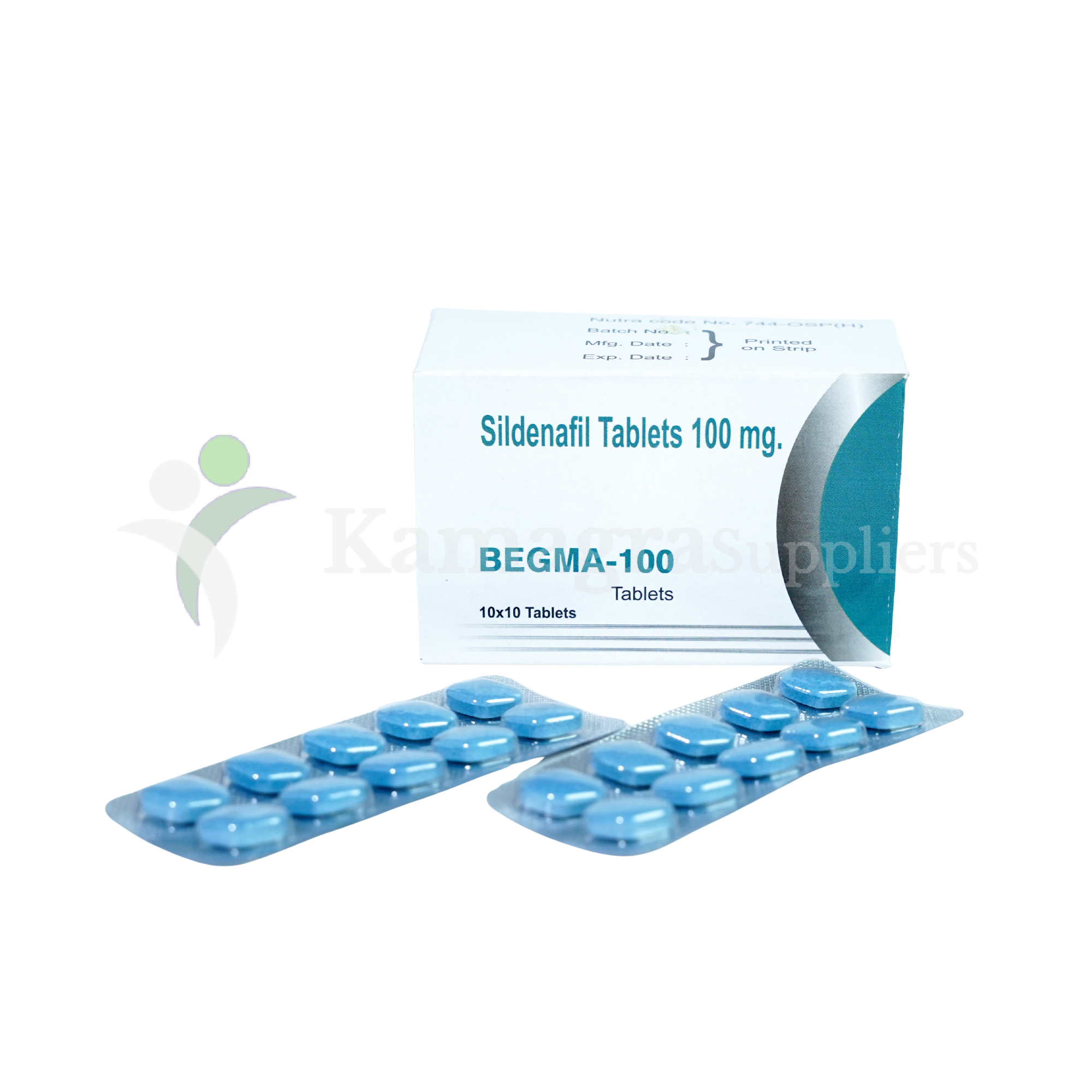 Begma 100 (Sildenafil Citrate 100mg)  Powerful Erectile Dysfunction Treatment
