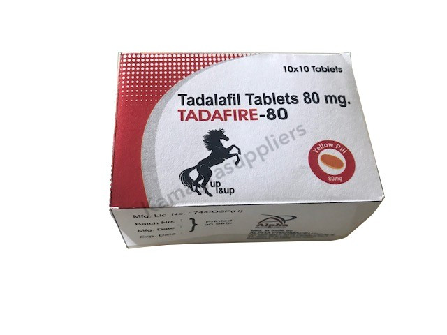 Tadafire 80mg Tablets