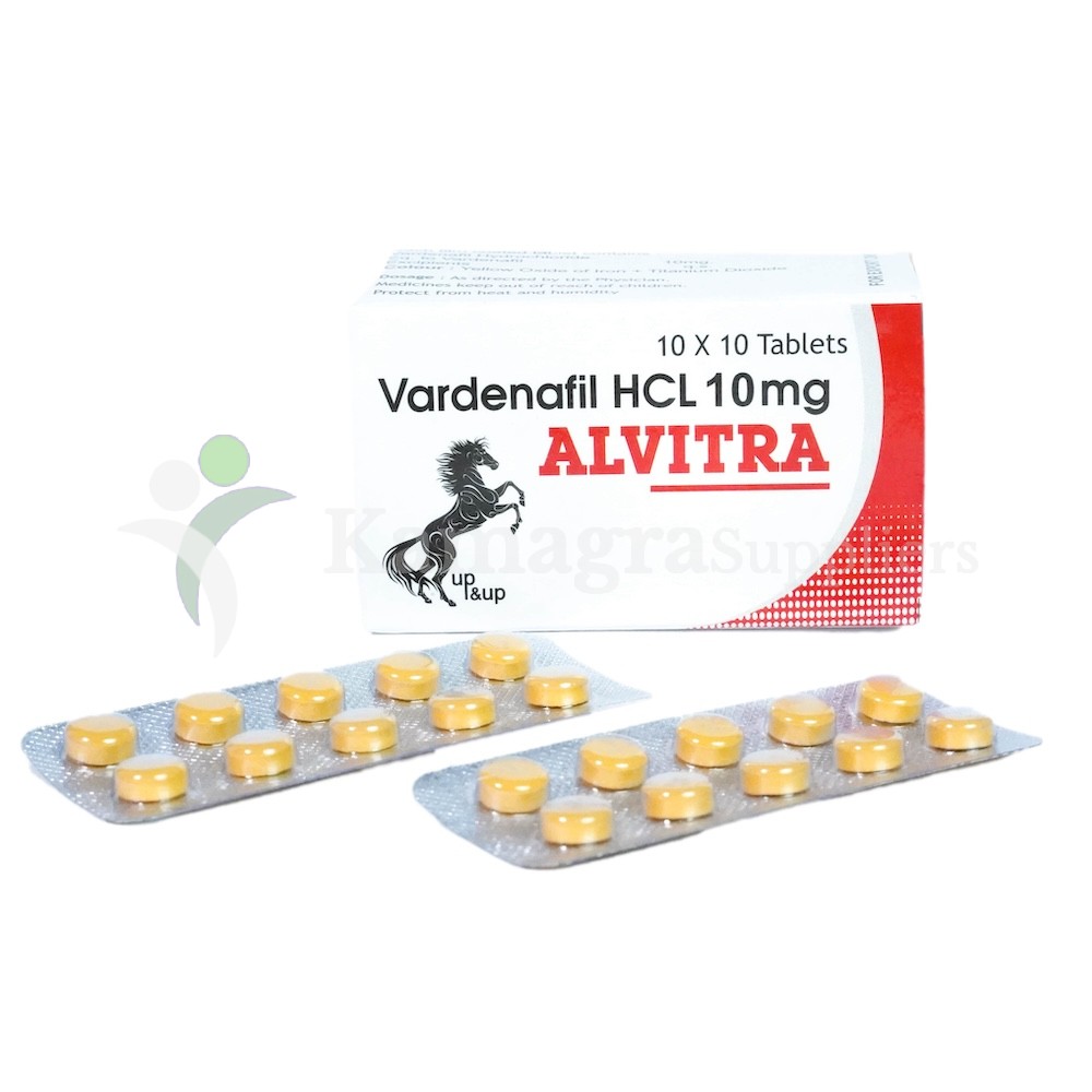 Alvitra 10 mg  Powerful Erectile Dysfunction Treatment